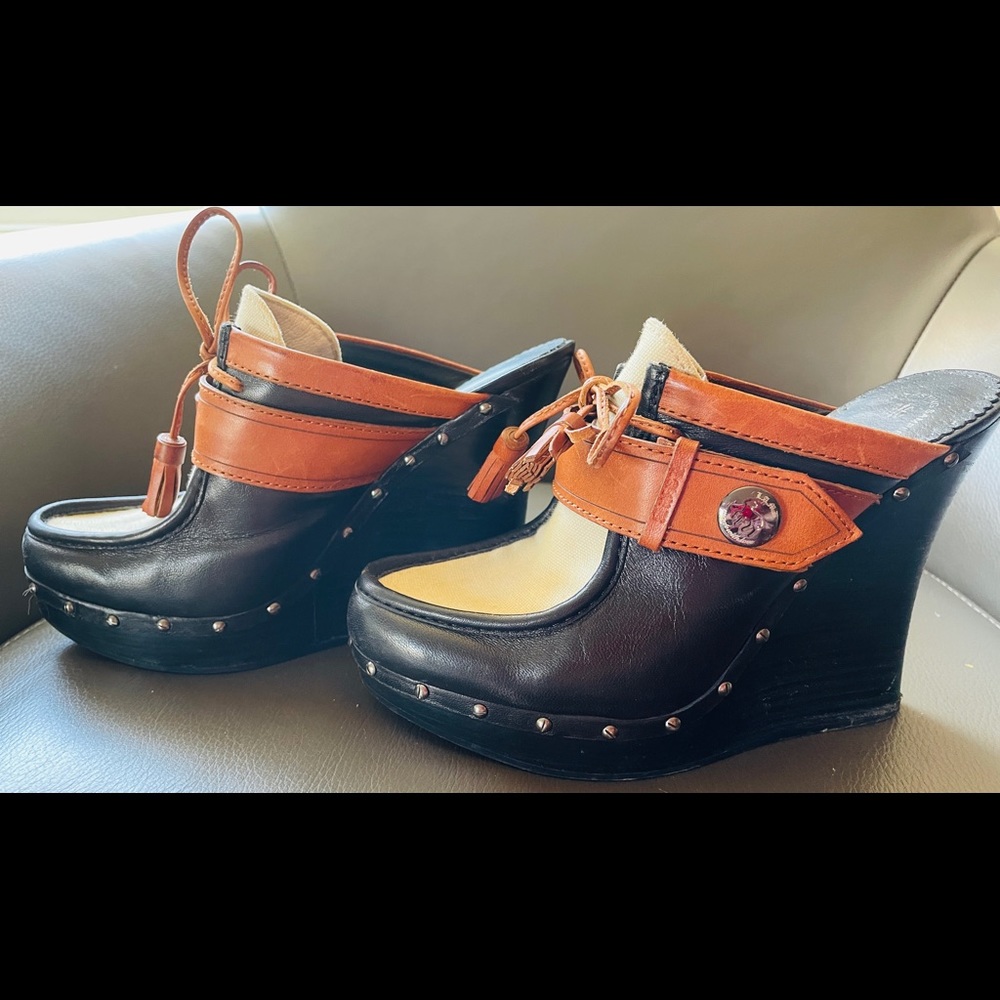 L.A.M.B. mules sz 6